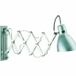 Luminaires Steinhauer Appliques|Applique Steinhauer SPRING Acier inoxydable, 1 lumière