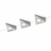 Luminaires Trio Éclairage Led|Applique Trio 2733 LED Nickel mat, 3 lumières
