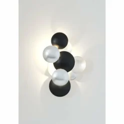 Luminaires Holländer Éclairage Led|Appliques Holländer BOLLADARIA PICCOLO LED Noir, Argenté, 3 lumières