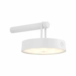 Luminaires Leuchten Direkt Suspensions|ARMA Suspension LED Blanc, 1 lumière