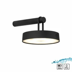 Luminaires Leuchten Direkt Éclairage Led|ARMA Suspension LED Noir, 1 lumière