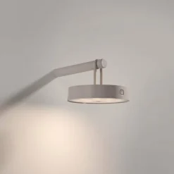 Luminaires Leuchten Direkt Éclairage Led|ARMA Suspension LED Gris, 1 lumière