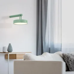 Luminaires Leuchten Direkt Éclairage Led|ARMA Suspension LED Vert, 1 lumière