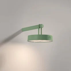 Luminaires Leuchten Direkt Éclairage Led|ARMA Suspension LED Vert, 1 lumière