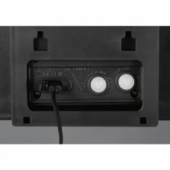 Atico Applique murale Luminaires Reality LED Noir, 1 lumière, Détecteur de mouvement