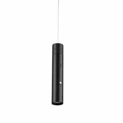 Luminaires Leuchten Direkt Suspensions|ATTACH Suspension LED Noir, 1 lumière
