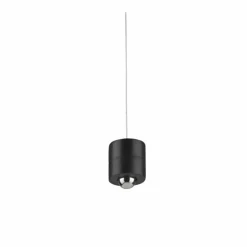 Luminaires Leuchten Direkt Suspensions|ATTACH Suspension LED Noir, 1 lumière