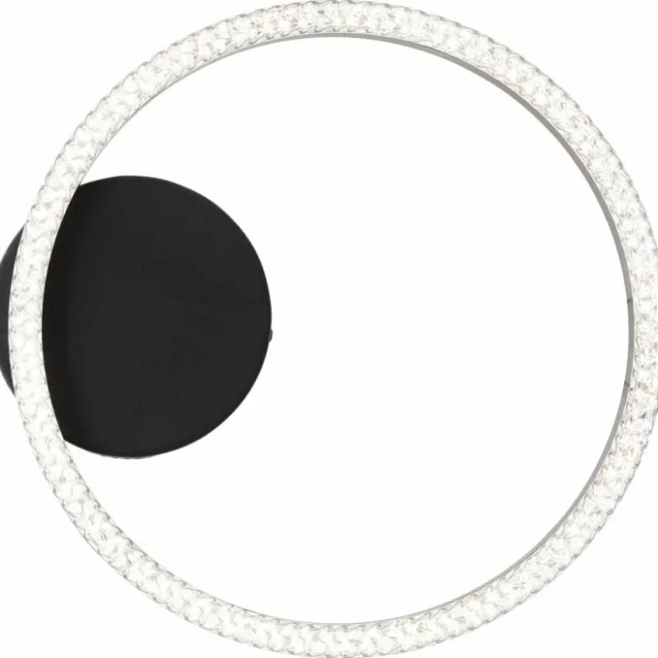 Luminaires Brilliant Éclairage Led|Aurelia Plafonnier LED Noir, 1 lumière