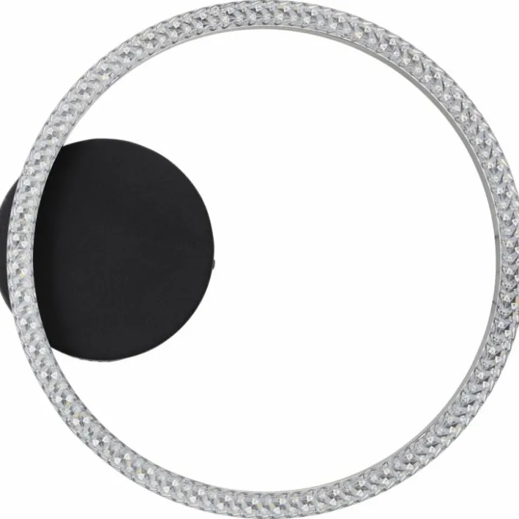 Luminaires Brilliant Éclairage Led|Aurelia Plafonnier LED Noir, 1 lumière