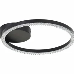 Luminaires Brilliant Éclairage Led|Aurelia Plafonnier LED Noir, 1 lumière