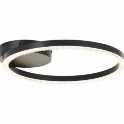 Luminaires Brilliant Éclairage Led|Aurelia Plafonnier LED Noir, 1 lumière