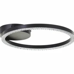 Luminaires Brilliant Éclairage Led|Aurelia Plafonnier LED Noir, 1 lumière