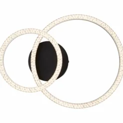Luminaires Brilliant Éclairage Led|Aurelia Plafonnier LED Noir, 1 lumière