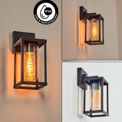 Avete Lampe murale d´extérieur Noir, 1 lumière