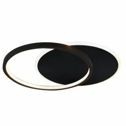 Luminaires Lucide Éclairage Led|AXELLE Plafonnier LED Noir, 1 lumière