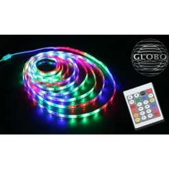Luminaires Globo Lighting Rubans Led|Bande LED Globo, 150 lumières, Changeur de couleurs