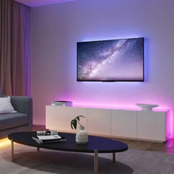 Luminaires Reality Rubans Led|Bande LED Reality SCREEN Noir, 1 lumière, Télécommandes, Changeur de couleurs