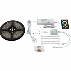 Luminaires Eglo Rubans Led|Bande lumineuse LED STRIPES-FLEX Eglo Transparent, 1 lumière, Télécommandes