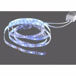 Luminaires Leuchten Direkt Rubans Led|Bandes LED Leuchten Direkt TEANIA Transparent, 1 lumière, Télécommandes, Changeur de couleurs