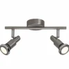 Luminaires Brilliant Spots Et Projecteurs|Barre de spots Brilliant Leuchten Ryan Chrome, Blanc, 2 lumières