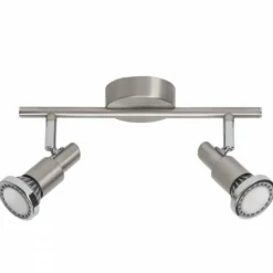 Luminaires Brilliant Spots Et Projecteurs|Barre de spots Brilliant Leuchten Ryan Chrome, Blanc, 2 lumières