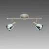 Luminaires Brilliant Spots Et Projecteurs|Barre de spots Brilliant Lava Fer, 2 lumières