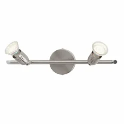 Luminaires Brilliant Spots Et Projecteurs|Barre de spots Brilliant Loona, 2 lumières