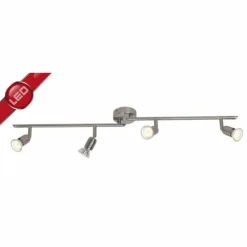 Luminaires Brilliant Spots Et Projecteurs|Barre de spots Brilliant Loona, 4 lumières