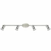 Luminaires Eglo Spots Et Projecteurs|Barre de spots Eglo BUZZ-LED Nickel mat