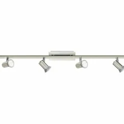 Luminaires Eglo Spots Et Projecteurs|Barre de spots Eglo ROTTELO Nickel mat