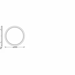 Luminaires Ledvance Éclairage Led|Bathroom Luminaire de salle de bain LED Noir, 1 lumière