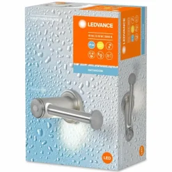 Luminaires Ledvance Éclairage Led|BATHROOM Luminaire de salle de bain LED Argenté, 1 lumière, Détecteur de mouvement