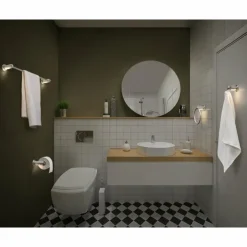 Luminaires Ledvance Éclairage Led|BATHROOM Luminaire de salle de bain LED Argenté, 1 lumière, Détecteur de mouvement