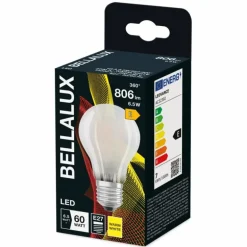 BELLALUX® LED E27 6,5 watt 2700 kelvin 806 lumen