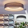 Benesal Plafonnier, Ventilateur de plafond lumineux LED Blanc, 1 lumière, Télécommandes