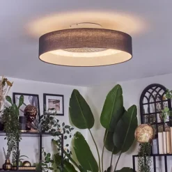 Benesal Plafonnier, Ventilateur de plafond lumineux LED Blanc, 1 lumière, Télécommandes