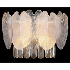 Luminaires Globo Lighting Appliques|Benjamin Applique murale Chrome, 2 lumières