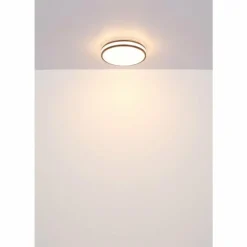 Luminaires Globo Lighting Éclairage Led|Betha Plafonnier LED Brun, Blanc, 1 lumière, Télécommandes, Changeur de couleurs