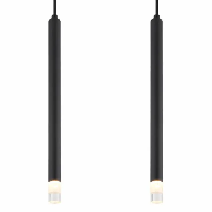 Luminaires Globo Lighting Suspensions|Blake Suspension Noir, 4 lumières