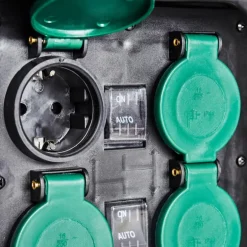Bloc de prises électriques d'extérieur Tinú Noir