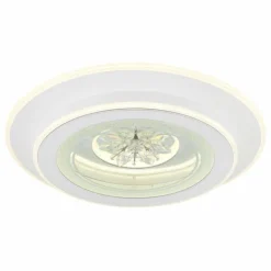 Luminaires Globo Lighting Éclairage Led|Bluma Plafonnier LED Blanc, 1 lumière, Télécommandes