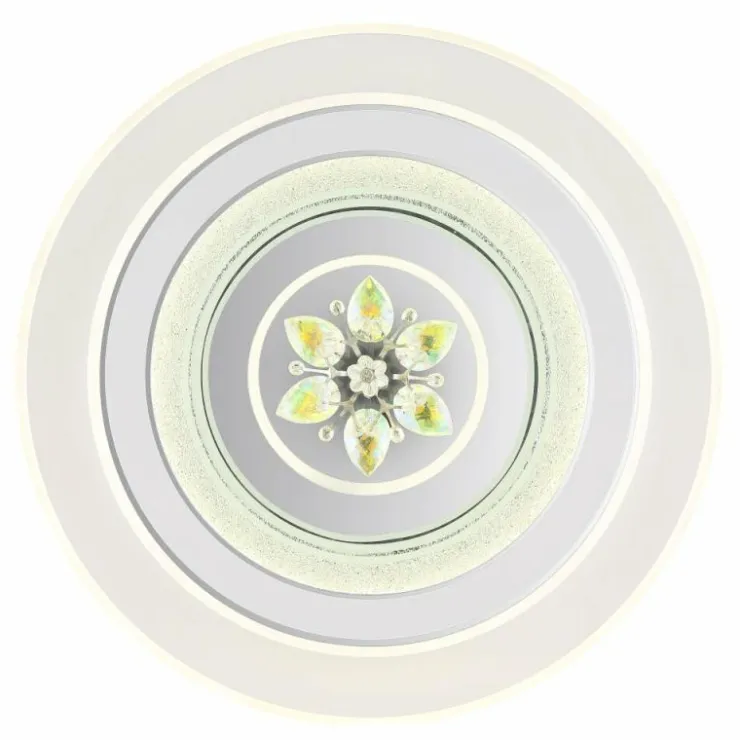 Luminaires Globo Lighting Éclairage Led|Bluma Plafonnier LED Blanc, 1 lumière, Télécommandes