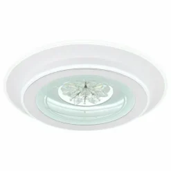 Luminaires Globo Lighting Éclairage Led|Bluma Plafonnier LED Blanc, 1 lumière, Télécommandes