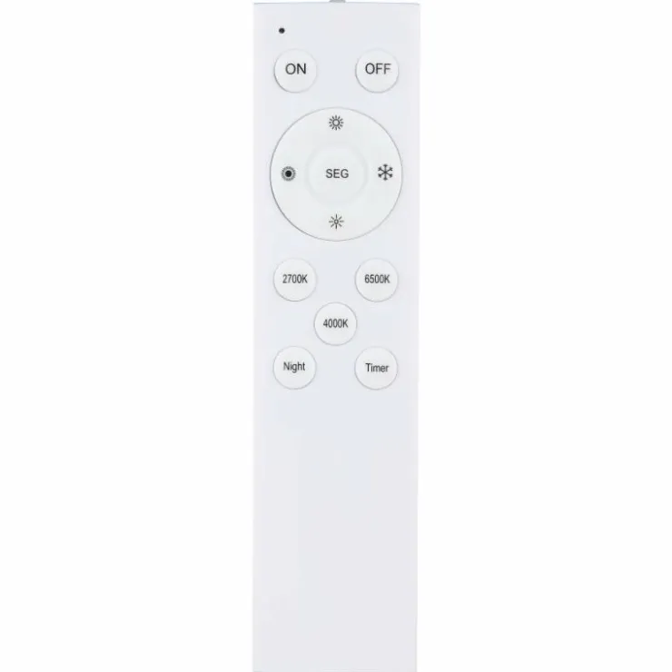 Luminaires Globo Lighting Éclairage Led|Bluma Plafonnier LED Blanc, 1 lumière, Télécommandes