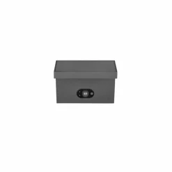Blyde Applique murale Luminaires Trio LED Anthracite, 1 lumière, Détecteur de mouvement