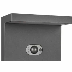 Blyde Lampadaire d'extérieur Luminaires Trio LED Anthracite, 1 lumière, Détecteur de mouvement