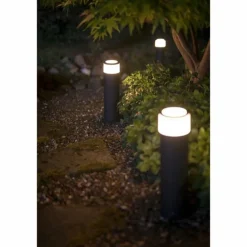Borne d'éclairage, kit d'extension Philips Hue Ambiance White & Color Calla LED Noir, 1 lumière, Changeur de couleurs