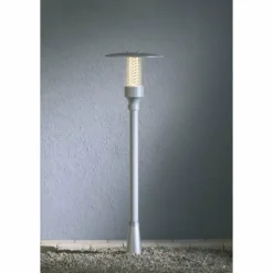 Borne d'éclairage Konstsmide Nova Argenté, 1 lumière