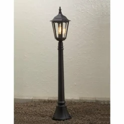Borne d'éclairage Konstsmide Firenze Noir, 1 lumière
