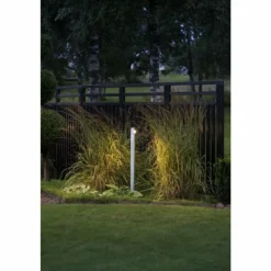 Borne d'éclairage Konstsmide Monza LED Aluminium, 2 lumières